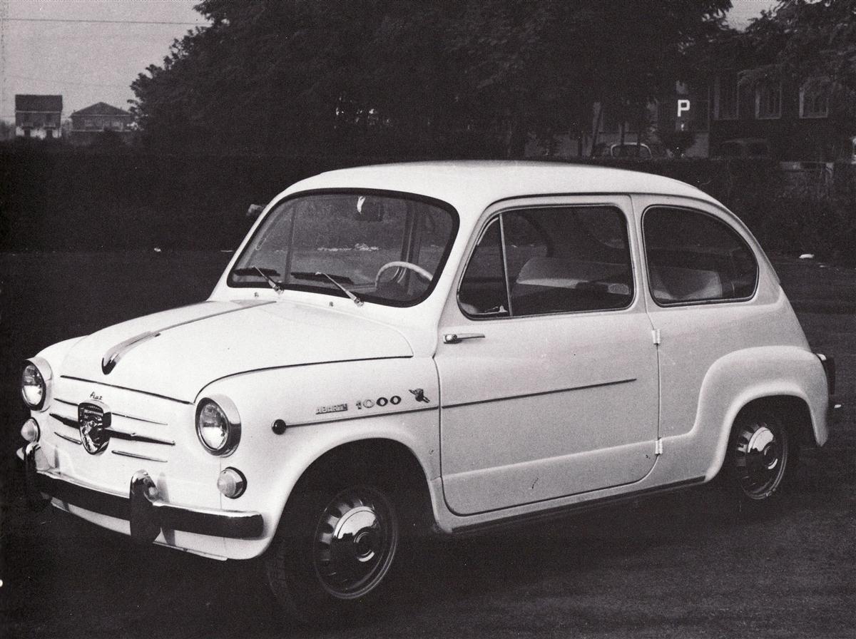 Fiat berlina 1000 1000 TC