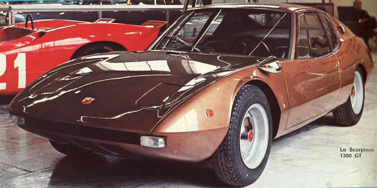 1968 1300 SCORPIONE FRANCIS LOMBARDI Berni Motori Abarth