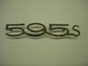 Chromed "595 S" logo. Length: 173mm.