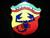 "Abarth & C." emblem on horizontal tricolor backing. Enamel. 70mm high.