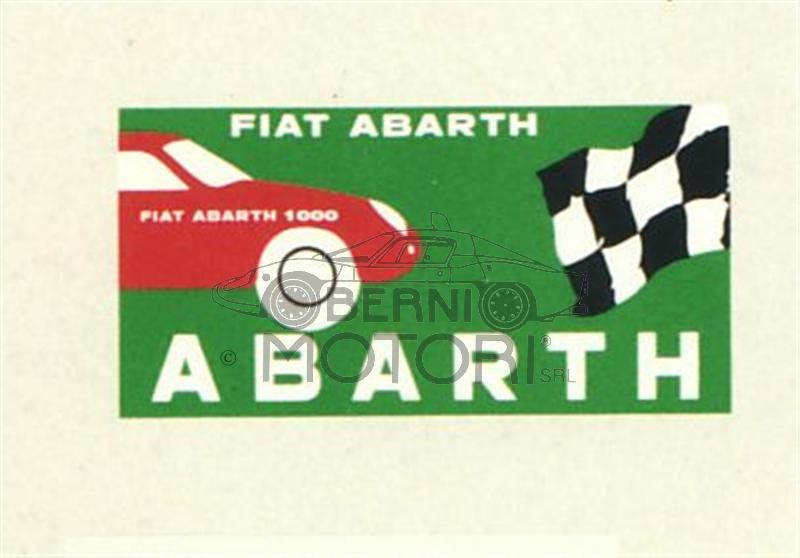Abarth adesivo