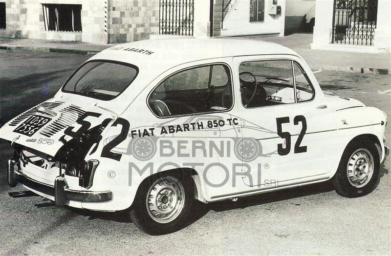 2392 Abarth Sticker FIAT ABARTH 850TC